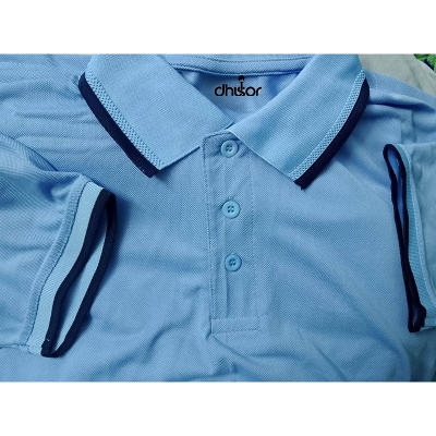 Picture of Lacoste Polo T-Shirts (180 GSM)  - Sky Blue