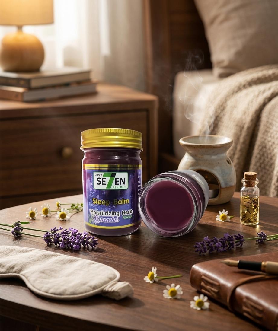 Picture of Green Seven Sleep Balm Moisturizing Herb Lavender 50g