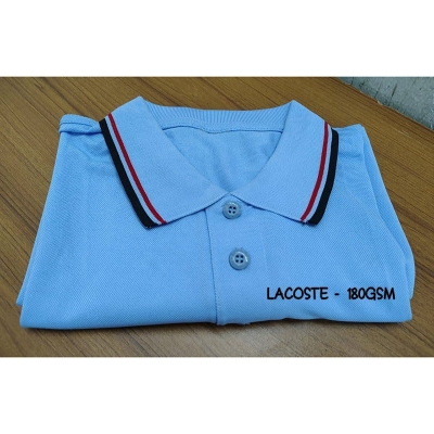 Picture of Lacoste Polo T-Shirts (180 GSM)  - Light Blue