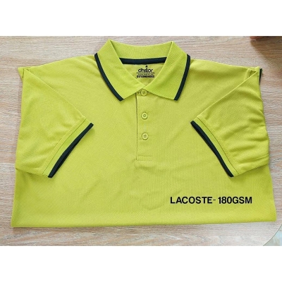 Picture of Lacoste Polo T-Shirts (180 GSM)  - Lime Green