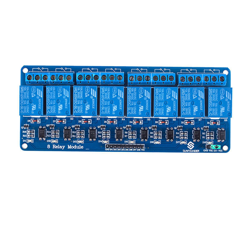 Picture of Relay Module (5Volt) For Arduino -Blue (8 Channel)
