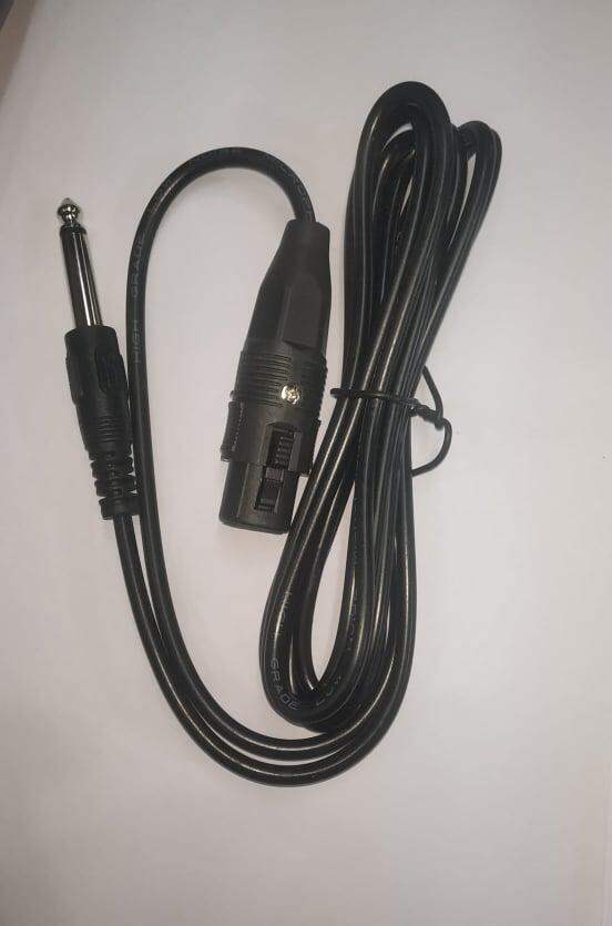 Picture of Microphone, ///AUD-98XLR/// - Dynamic Corded  Unidirectional Microphone, 3-Pin professional xlr connector (Black)