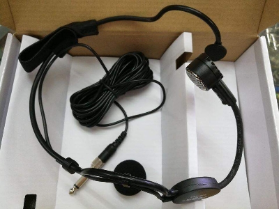 Picture of Yoga Headset Headgear Microphone - Mic Dm-193 Full Protection More Reliable Stylish Design - Microphone (Black)