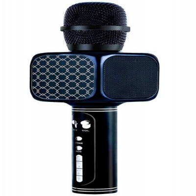 Picture of Professional Wireless Handheld Speaker, Recorder & Microphone Karaoke (Black)