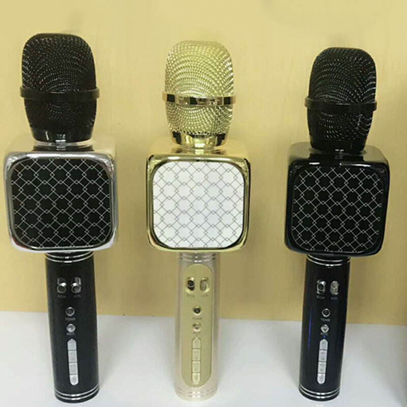 Picture of Professional Wireless Handheld Speaker, Recorder & Microphone Karaoke (Black)