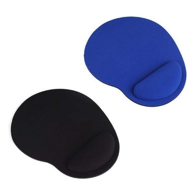 Picture of Mouse Pad Wrist Rest Ergonomic Comfort Wrist Gel Rest Support Mat - Reduce Strain And Discomfort With Ergonomic Wrist Support (Black)