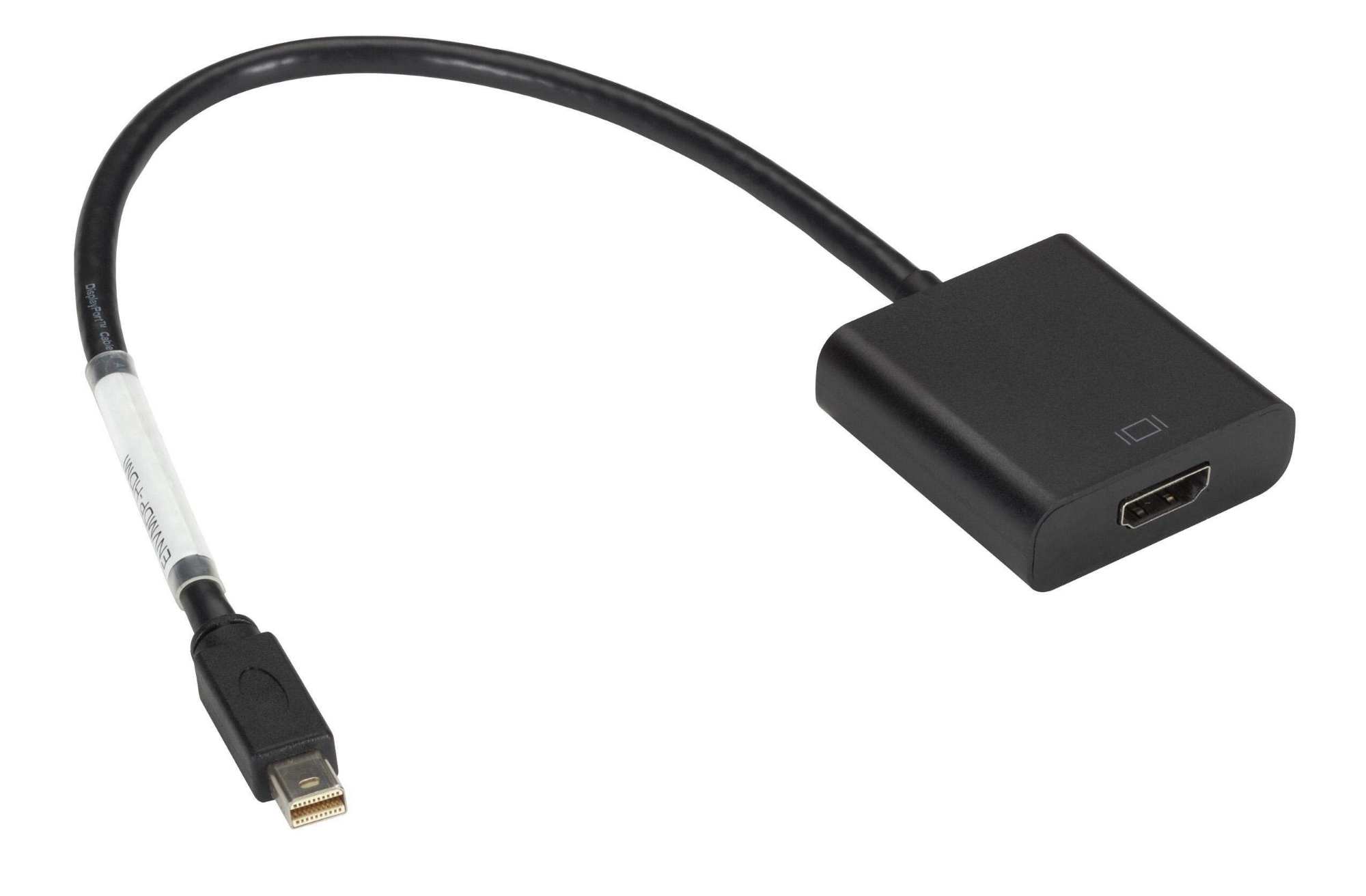 Picture of Mini DisplayPort(DP) to HDMI Audio / Video Converter – Black (Black)