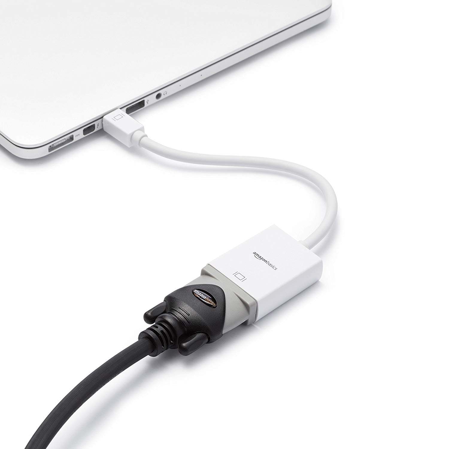 Picture of Mini Display Port(DP) to VGA Adapter (White)