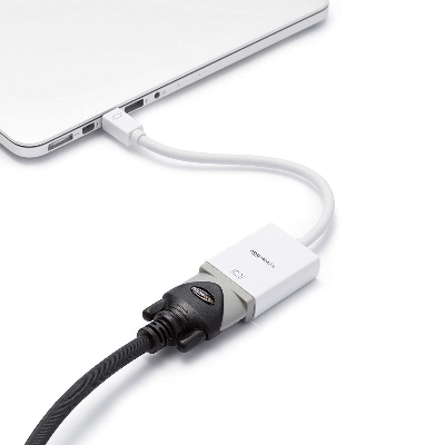 Picture of Mini Display Port(DP) to VGA Adapter (White)