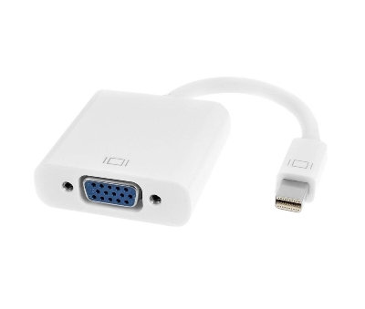Picture of Mini Display Port(DP) to VGA Adapter (White)