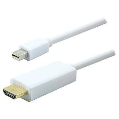 Picture of Mini DisplayPort (DP) to HDMI Audio / Video Converter (White)