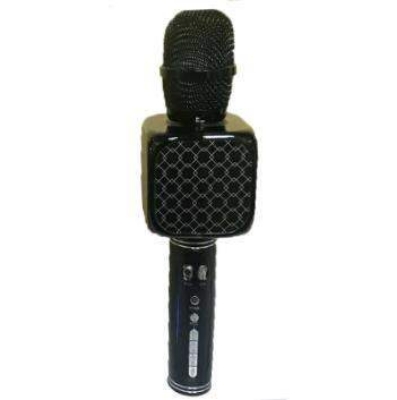 Picture of Wireless USB Recording Microphone Portable Karaoke Voice Changer, Cellphone/Mobile Karaoke Player Support USB/TF Mp3 Player And Bluetooth, Mic Speaker -  Bluetooth Speaker (Black)