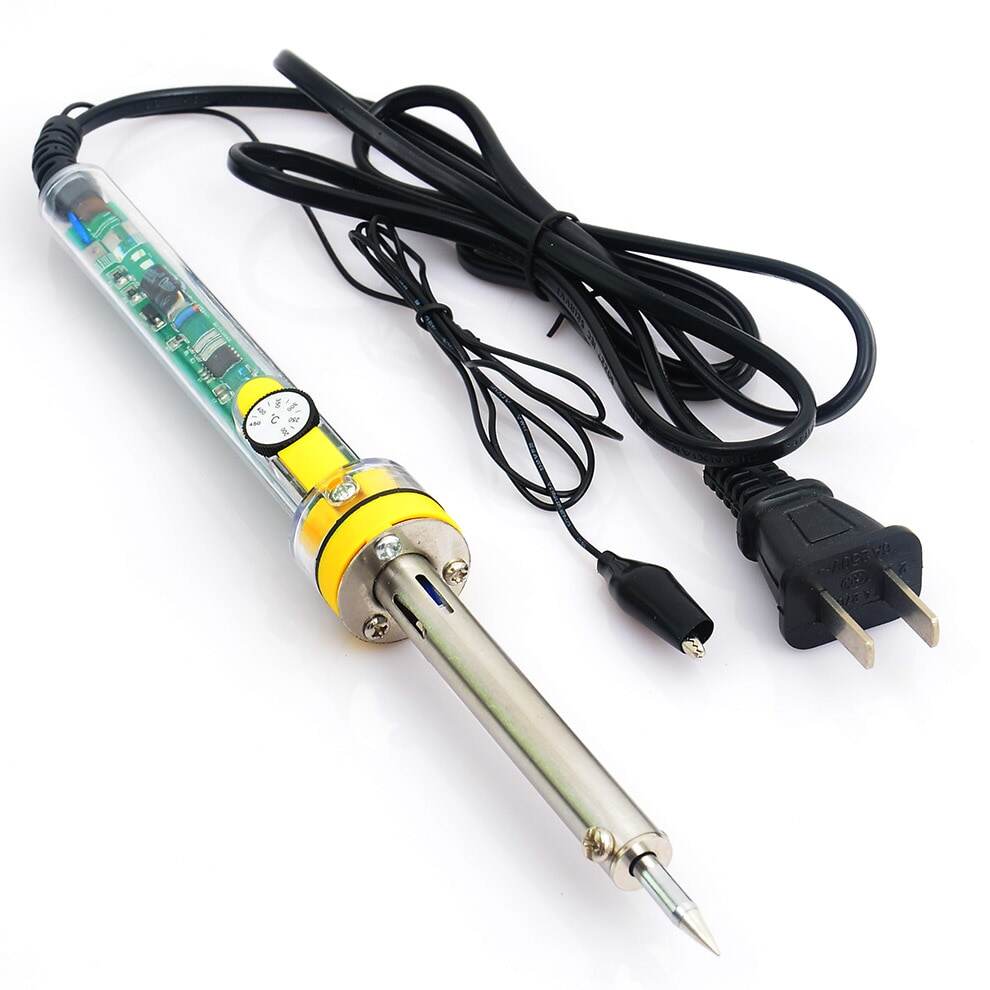 Picture of Adjustable constant temperature Lead-free Internal heating electric soldering iron (White)