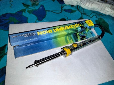 Picture of Adjustable constant temperature Lead-free Internal heating electric soldering iron (White)