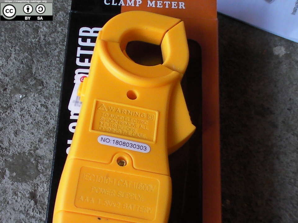 Picture of Digital Clamp Meter Multimeter AC/DC Ammeter Voltmeter Resistance Test - Original Model: MT87 - Versatile Testing Capability (Yellow)