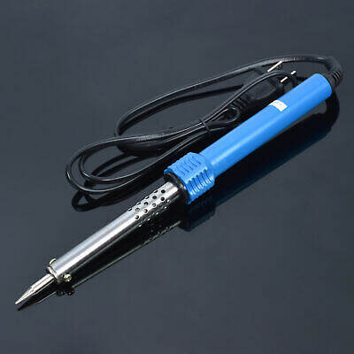 Picture of New High-Quality Soldering Iron 60W with Durable Handle and High-Temperature Heating - EU Plug (Blue)