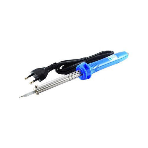 Picture of New High-Quality Soldering Iron 60W with Durable Handle and High-Temperature Heating - EU Plug (Blue)