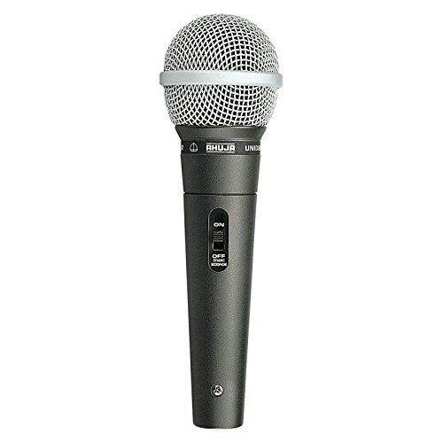 Picture of Ahuja India & China Microphone ///AUD-98XLR/// - Dynamic Corded Unidirectional Microphone, 3-Pin Professional XLR Connector (China)