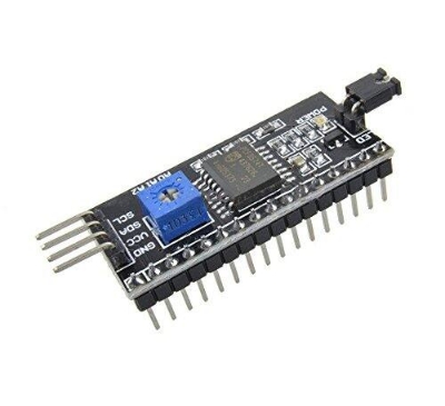 Picture of I2C interface LCD Module, Interface LCD1602 2004 LCD Adapter Plate (Black)