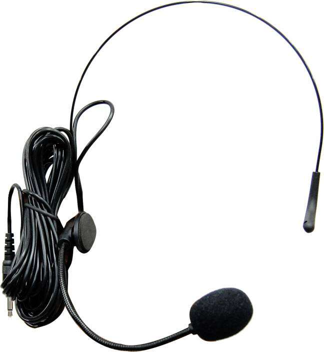 Picture of Ahuja HBM-60CC With 3.5 Mm Jack Microphone 6M Wire - Microphone - Microphone (Black)