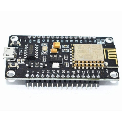 Picture of Node Mcu Lua ESP 8266 WIFI Module Based on CP2102 Board (Black)