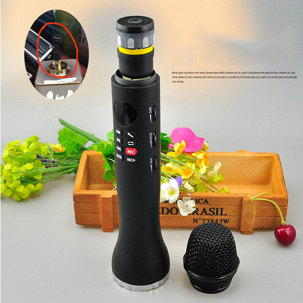 Picture of Bluetooth Microphone Karaoke L - 598 Bluetooth Microphone Portable Speaker (Black)