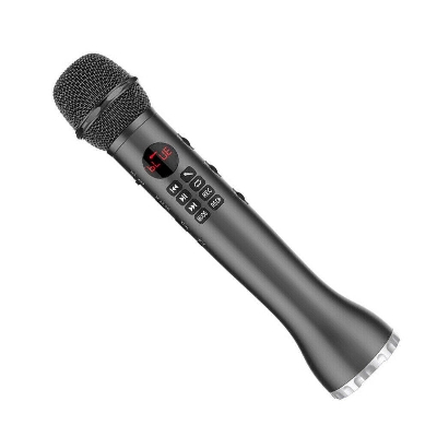 Picture of Bluetooth Microphone Karaoke L - 598 Bluetooth Microphone Portable Speaker (Black)