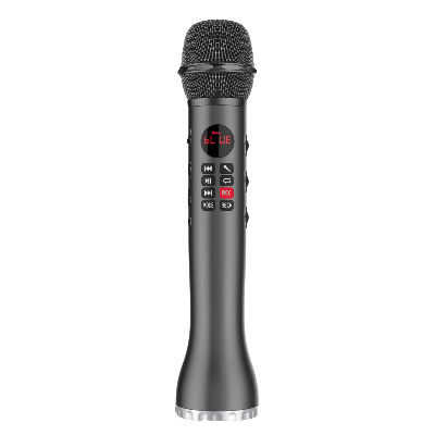 Picture of Karaoke L - 598 Bluetooth Microphone Portable Speaker (Black)