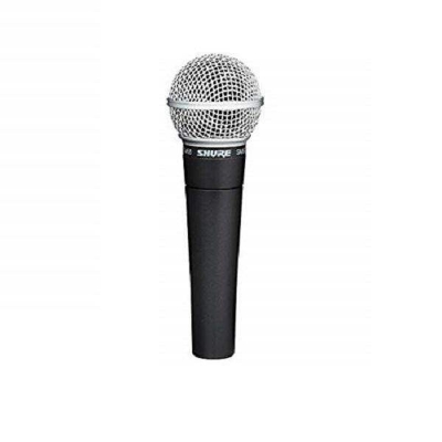 Picture of Shure SM-58 Dynamic Microphone Vocal Wired Microphones Instrument Unidirectional Handheld Karaoke Microphone (Black)