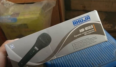 Picture of Ahuja AUD-101 With  XLR Cable Microphone Professional Dynamic Microphone For record, waz mahfil, mosque (COPY)