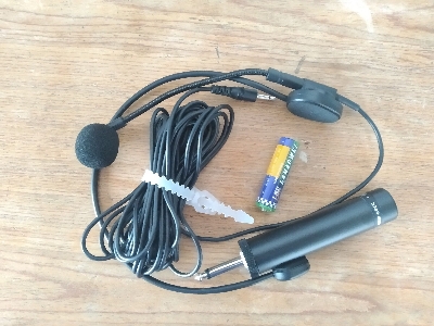 Picture of Ahuja HBM-60CC Headband Microphone ( WITH 3.5 mm jack) / Electret Condenser Cardioid Neck microphone (COPY)