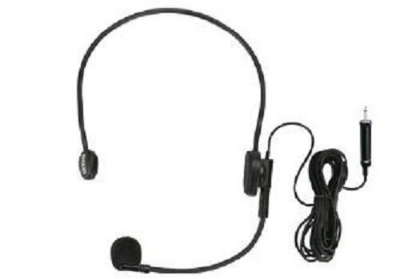 Picture of Ahuja HBM-60CC Headband Microphone ( WITH 3.5 mm jack) / Electret Condenser Cardioid Neck microphone (M. COPY BIG BOX)