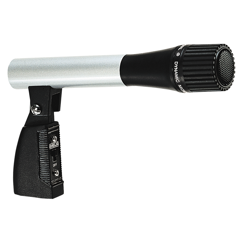 Picture of AHUJA AUD-77DX Unidirectional Dynamic Microphone (Silver)