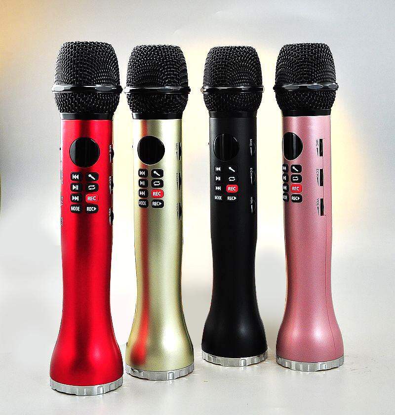 Picture of 3 in 1 Wireless Karaoke Microphone Handheld Bluetooth Speaker Singing Recordng Microphone High Volume Long Battery Life (Multicolor)
