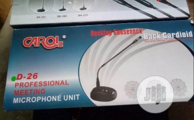 Picture of Professional Conference Desktop Carol D-26 Meeting Microphone Unit built (Black)