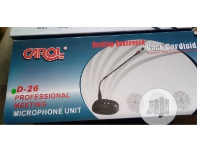 Picture of Professional Conference Desktop Carol D-26 Meeting Microphone Unit built (Black)