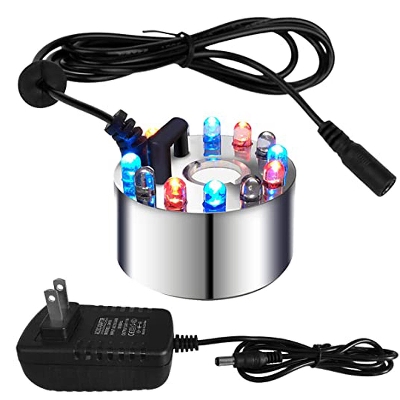 Picture of CNZ Mist Maker Fogger Replacement Mister with 12 LED Lights (Mist Fogger with LED Light) (0.2)
