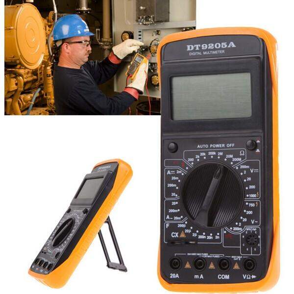 Picture of Digital Multi-Meter Amp (Model: Dt-9205A), Volt, Resistance, Capacitance Test Ac-Dc - Multimeter (DT 9205)