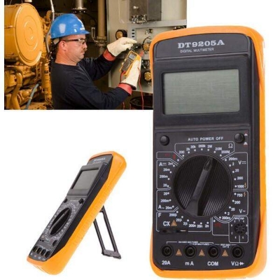 Picture of Digital Multi-Meter Amp (Model: Dt-9205A), Volt, Resistance, Capacitance Test Ac-Dc - Multimeter (DT 9205)