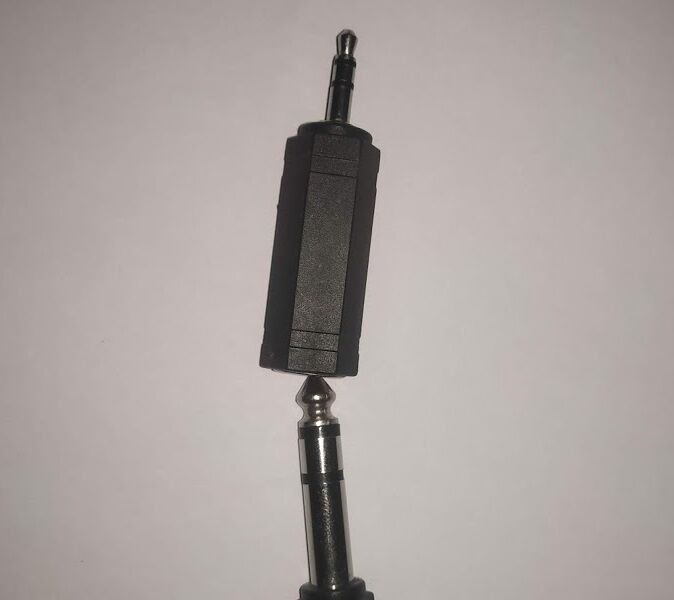 Picture of 5.5mm Female to 3.5mm male Converter Adapter Connector Jack 