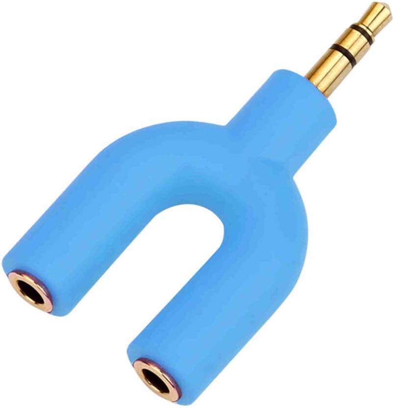 Picture of 3.5mm Stereo Male to Dual Female Adapter (Multicolor)