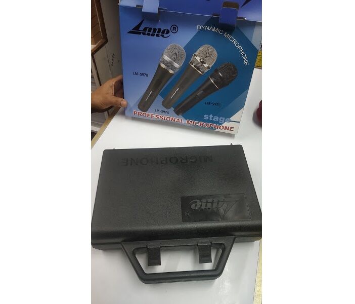 Picture of LANE LM-574 Professional Dynamic Microphone (Black)