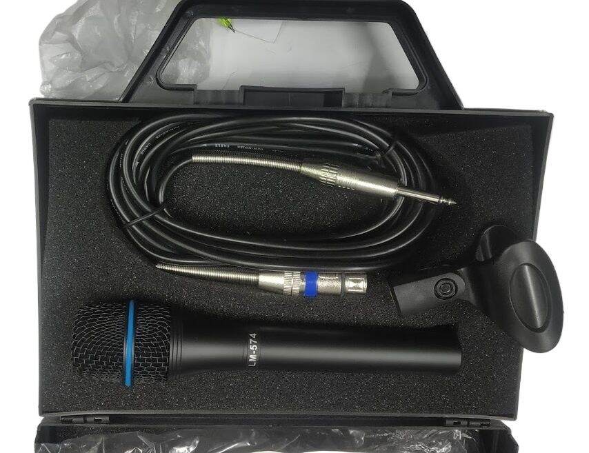 Picture of LANE LM-574 Professional Dynamic Microphone (Black)