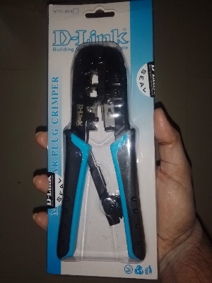 Picture of D-LINK Modular Network Crimping Tool RJ-11 (6-PIN) & RJ-45 (8-PIN) Dual Modular Crimping Tool (Multicolor)