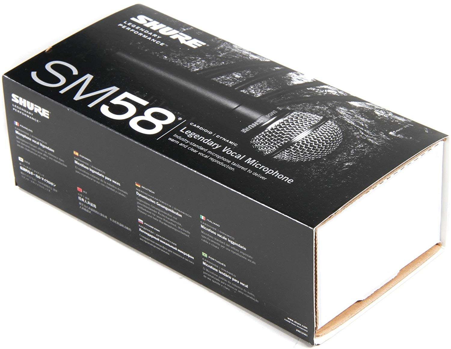Picture of Super Cardioid Dynamic Microphone Shure SM 58 Dynamic Vocal Microphone (Black)