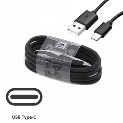 Picture of Mobile Charger Cable Data cable USB to Type-C - 1.5Mitter (Samsung Type C 1.5M Cable)