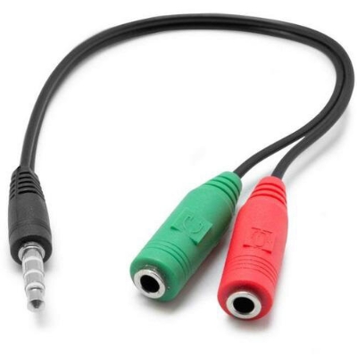 Picture of Converter, OTG, Splitter, 3.5mm, 5.5mm, Type-C, Type Micro USB, AUX Cable - Cable Protector (Splitter y Cable)