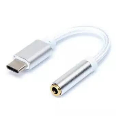 Picture of Converter, OTG, Splitter, 3.5mm, 5.5mm, Type-C, Type Micro USB, AUX Cable - Cable Protector (Aux to type C)
