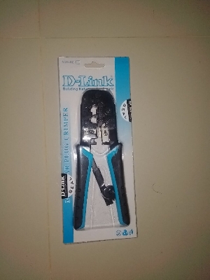 Picture of Crimping Pliers D-LINK Modular Network Crimping Tool - RJ45/RJ12/RJ11 - Cutter /S tripper (Multicolor)