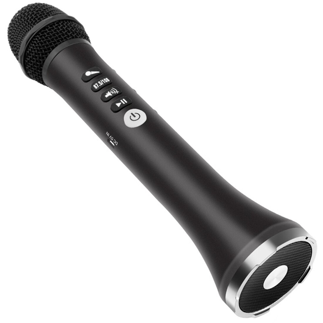 Picture of L-698 Professional Karaoke Microphone Wireless Speaker Portable Bluetooth Microphone for Phone Handheld Mic (Multicolor)